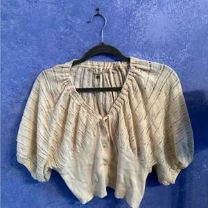 Free People Cream Women's Sweater